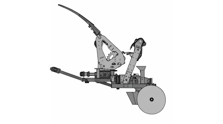 agricultural-gearbox-DuckbillCup Drive Gearbox in Vegetable Transplanting Machinery