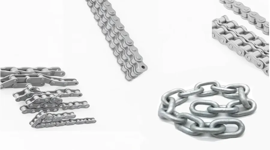 Agricultural roller drive chain