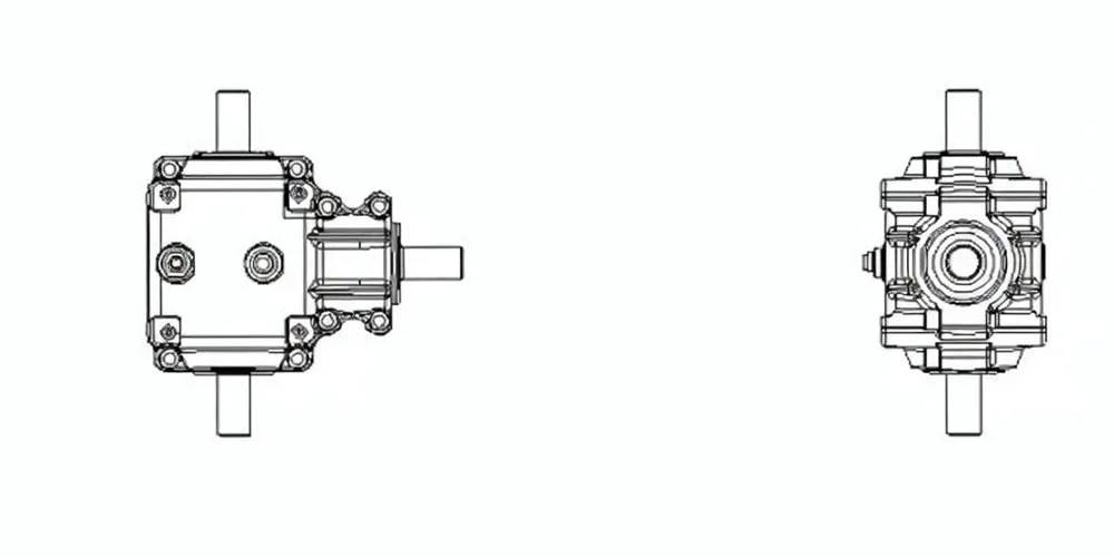 agricultural-gearbox-products-EP-100 Series Agricultural Machinery Gearbox-draft
