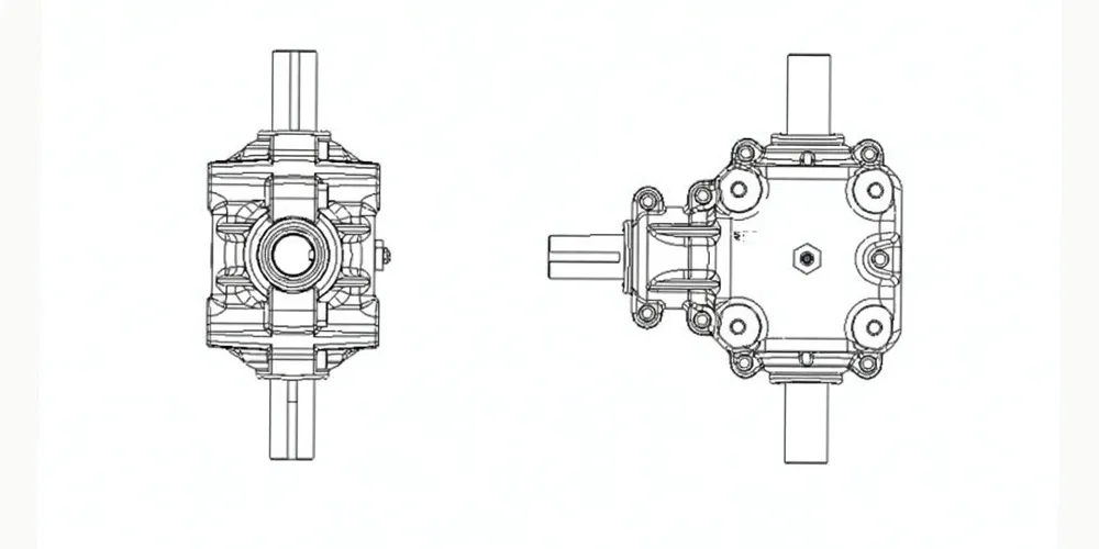 agricultural-gearbox-products-EP-500 Series Agricultural Machinery Gearbox-draft