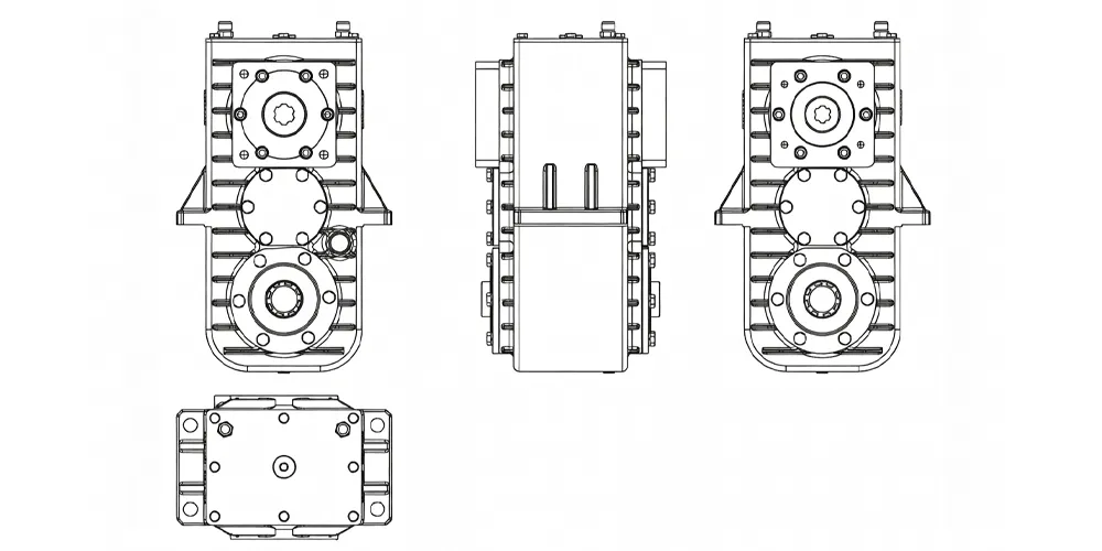 agricultural-gearbox-products-EP-C3A-square baler gearbox-draft
