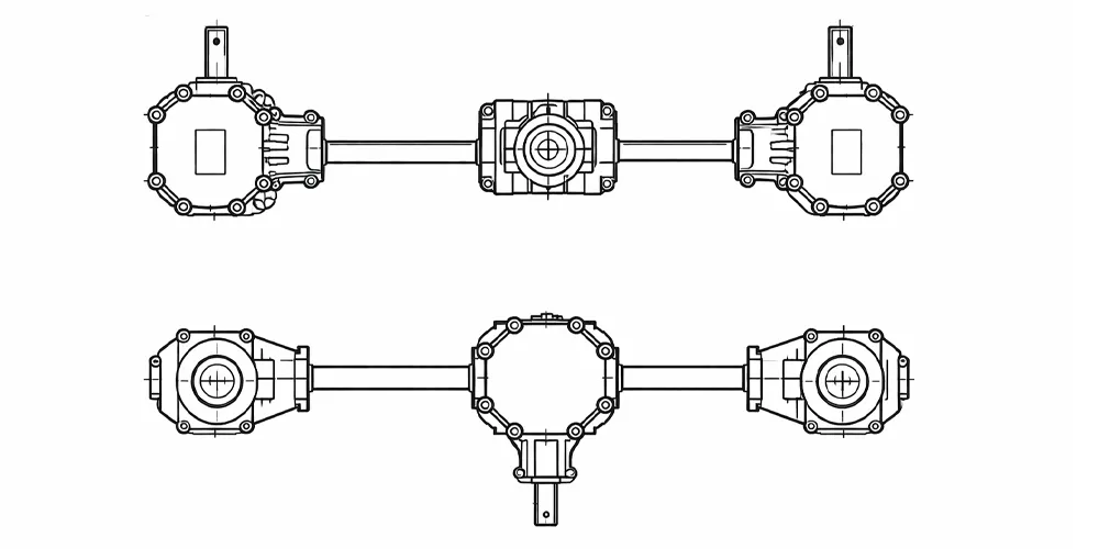 agricultural-gearbox-products-EP-L25C Fertilizer Spreader Gearbox Replacement of Comer Code-draft